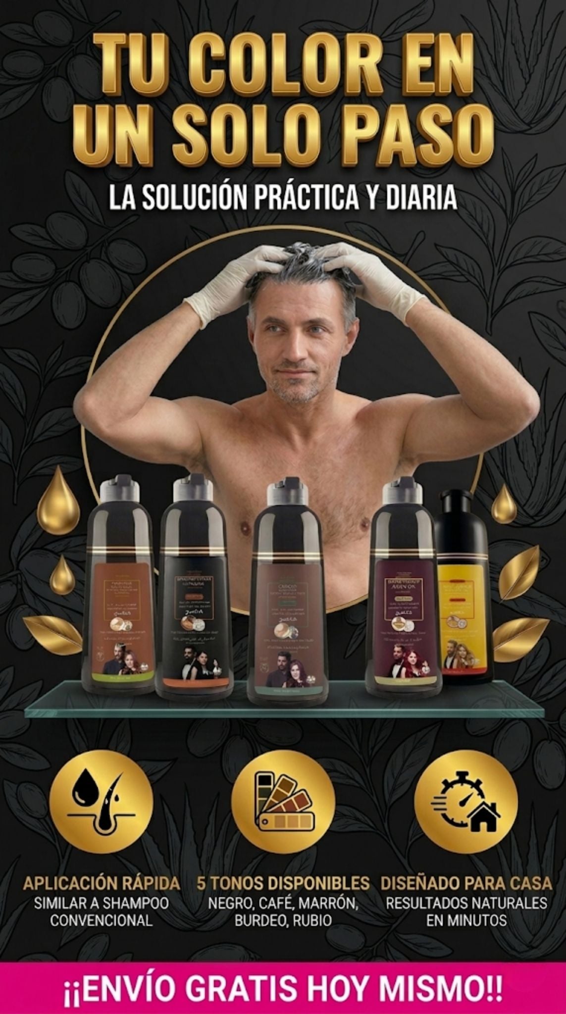 SHAMPOO ADIOS CANAS™