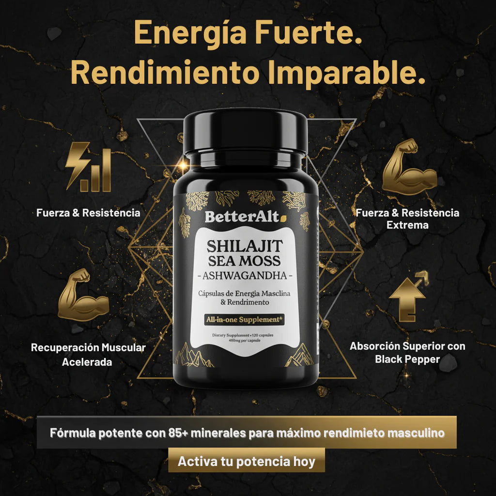 ⚡ SHILAJIT GOLD BETTERALT – PODER MASCULINO 💪