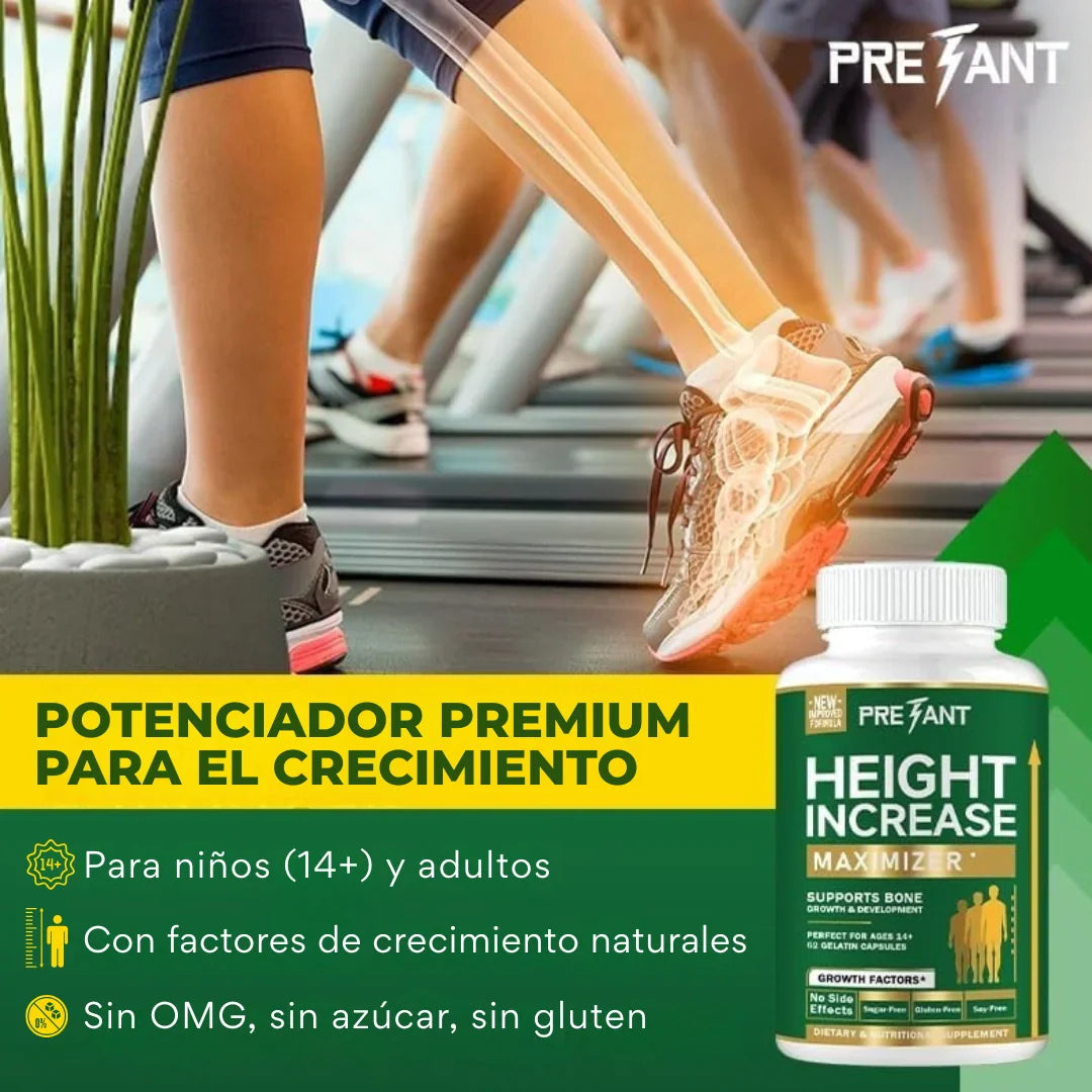 PRE7ANT™️ ALCANZA TU MÁXIMO CRECIMIENTO Y DESARROLLO ÓSEO