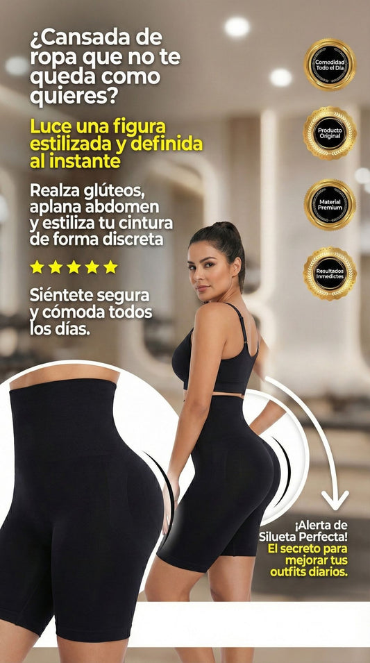 PROMO 2X1 Short Faja Levanta glúteos y Compresión Abdomen