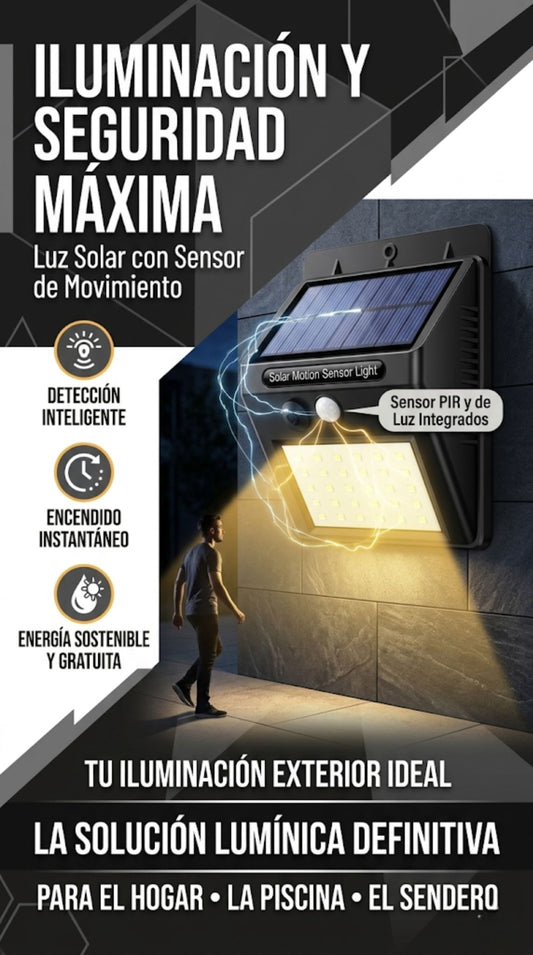 LUMINEX | Luces Led Solares Para Exteriores