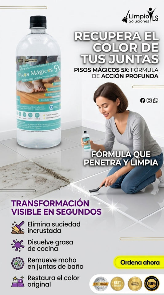 Pisos Magicos®️ Limpiador De Pisos