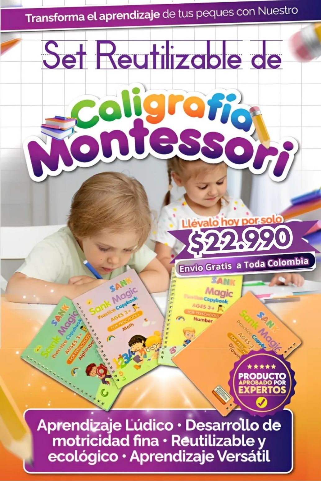 Cuadernos Montessori | Solución Mágica para tu Hijo
