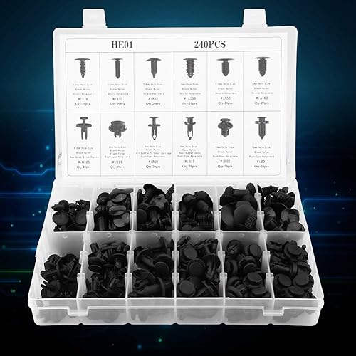 Kit Completo de Remaches para Auto – 240 piezas