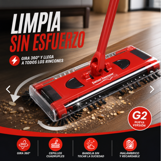 Swivel Sweeper®️ Barredora Electrica