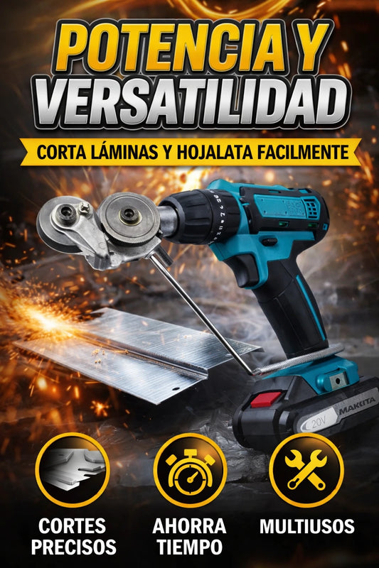 🛠️ Adaptador de Corte para Taladro con Precisión