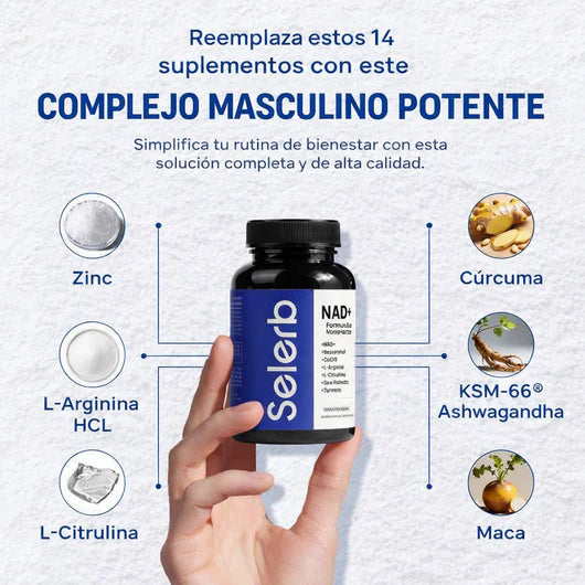 SELERB NAD+Vitalidad Masculina