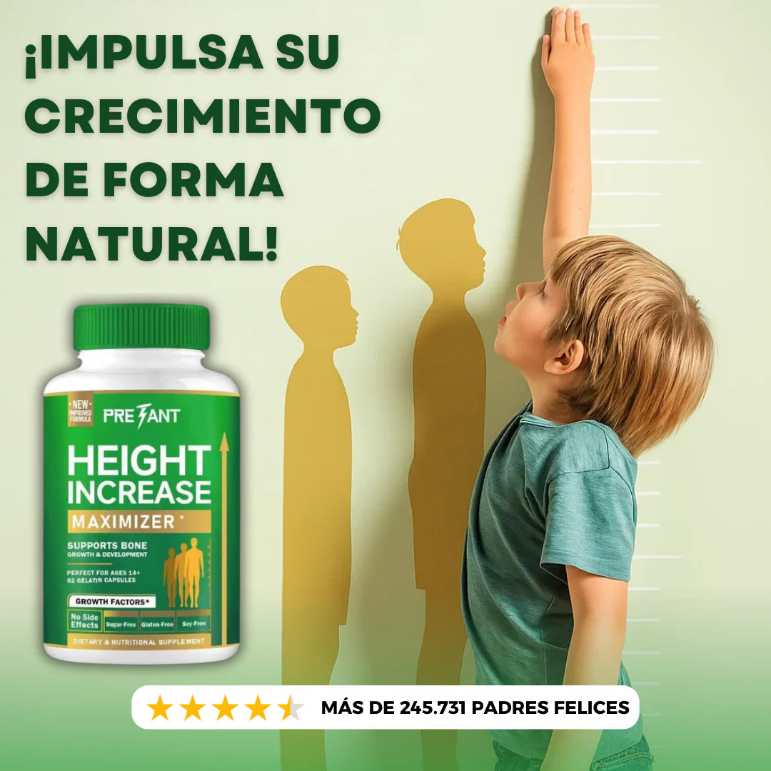 PRE7ANT™️ ALCANZA TU MÁXIMO CRECIMIENTO Y DESARROLLO ÓSEO