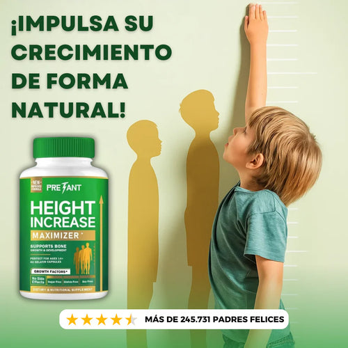 PRE7ANT™️ ALCANZA TU MÁXIMO CRECIMIENTO Y DESARROLLO ÓSEO