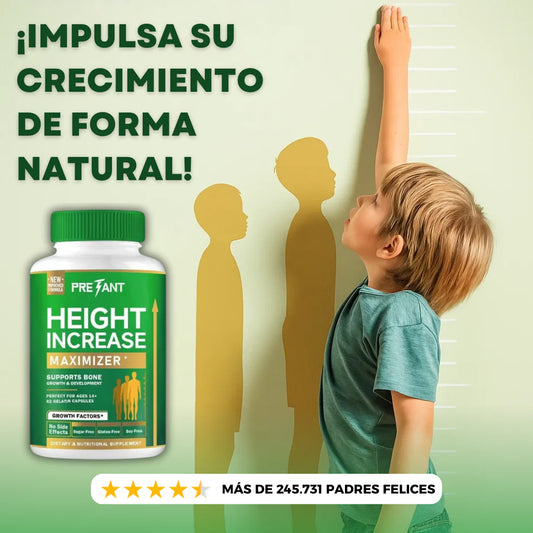 PRE7ANT™️ ALCANZA TU MÁXIMO CRECIMIENTO Y DESARROLLO ÓSEO