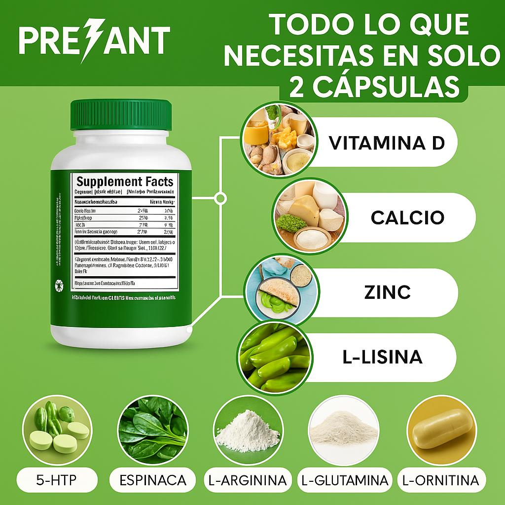PRE7ANT™️ ALCANZA TU MÁXIMO CRECIMIENTO Y DESARROLLO ÓSEO