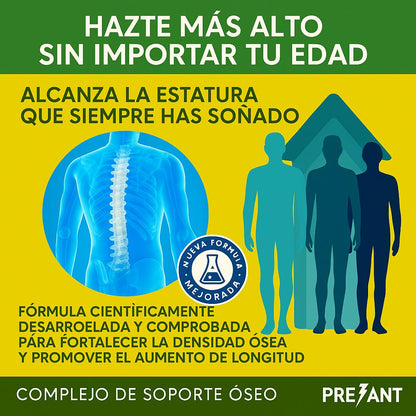 PRE7ANT™️ ALCANZA TU MÁXIMO CRECIMIENTO Y DESARROLLO ÓSEO