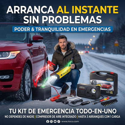 Set Partidor Auto Cargador Baterias