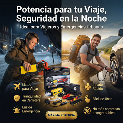 Set Partidor Auto Cargador Baterias