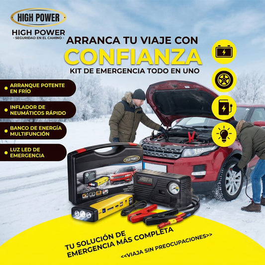 Set Partidor Auto Cargador Baterias