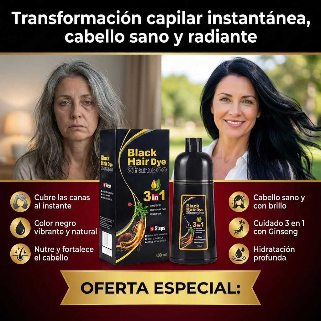 SHAMPOO ADIOS CANAS™