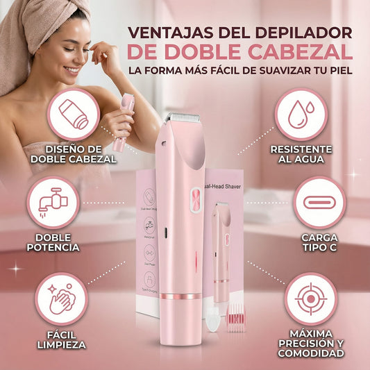 LumiSkin™Depiladora 3 en 1