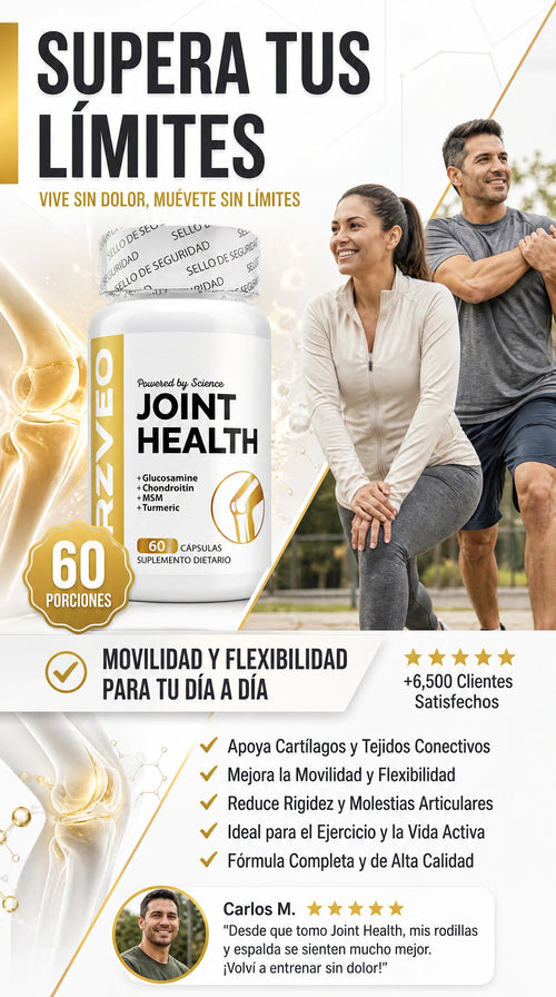 Joint Health | Movilidad, Flexibilidad y Comodidad en el Movimiento Diario