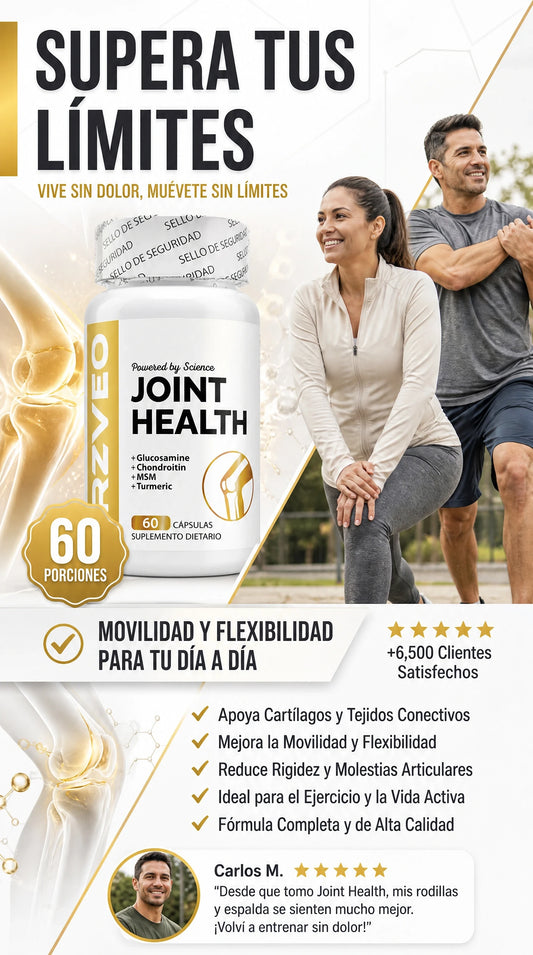 Joint Health | Movilidad, Flexibilidad y Comodidad en el Movimiento Diario