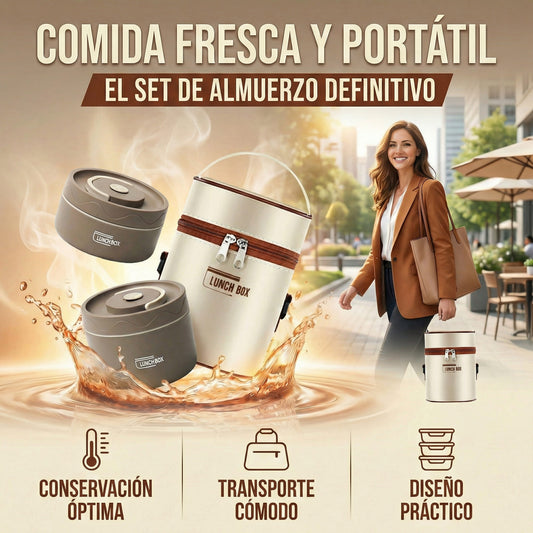 LUNCH BOX COMIDA FRESCA Y PORTATIL